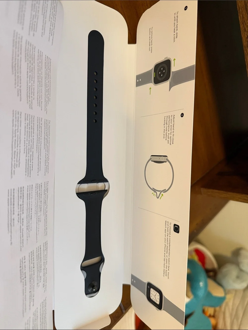 Apple Midnight Sport Band for Apple Watch 8